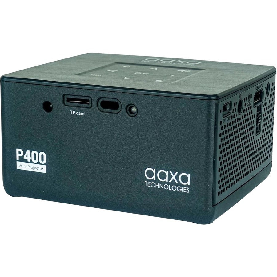 Aaxa Technologies P400 Short Throw Lcos Projector - 16:9 - Portable - Space Gray