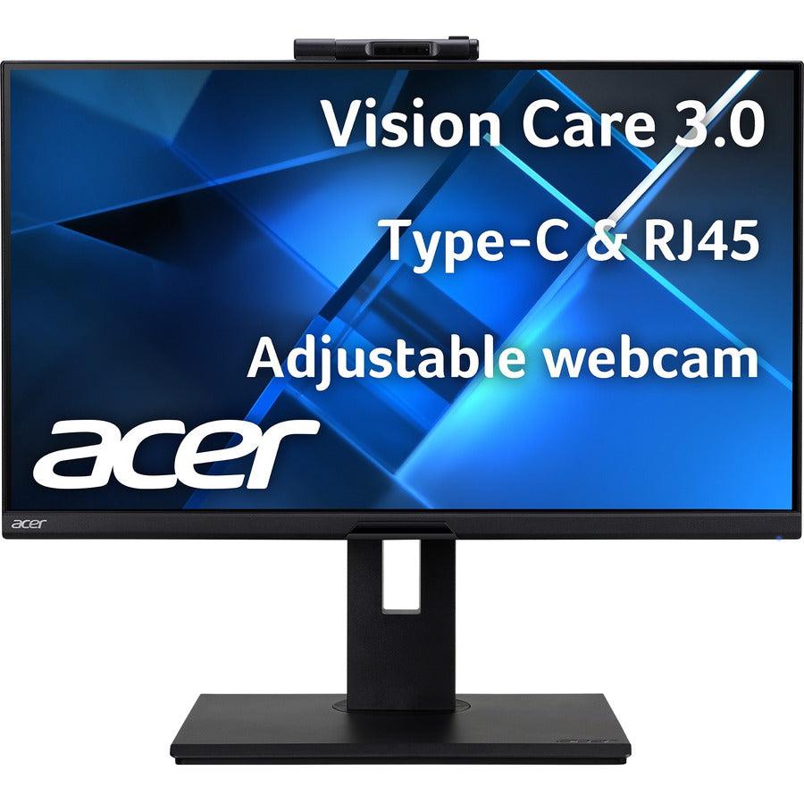 Acer B8 B248Y Bemiqprcuzx 60.5 Cm (23.8") 1920 X 1080 Pixels Full Hd Black