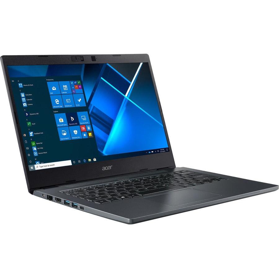 Acer Travelmate P4 Tmp414-51-58Vh Notebook 35.6 Cm (14") Full Hd Intel® Core™ I5 8 Gb Ddr4-Sdram 256 Gb Ssd Wi-Fi 6 (802.11Ax) Windows 10 Pro Blue