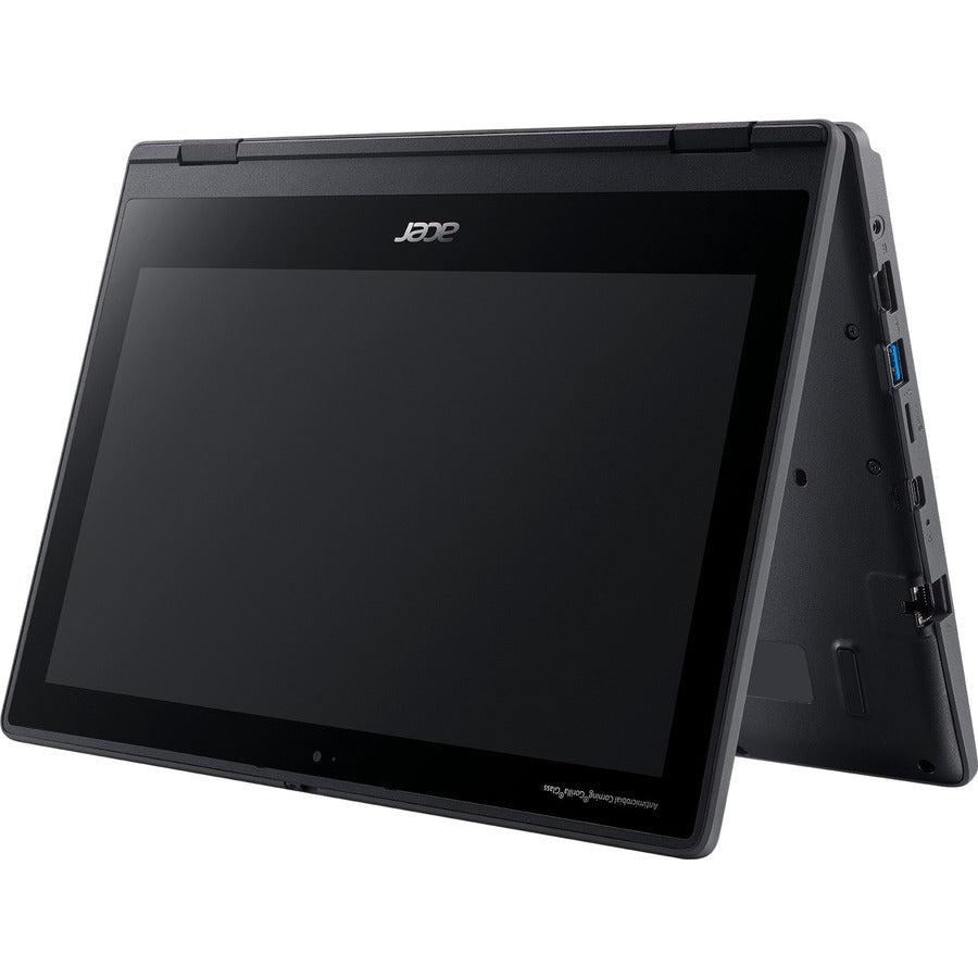 Acer Travelmate Spin B3 B311Rn-31-C4Su Hybrid (2-In-1) 29.5 Cm (11.6") Touchscreen Full Hd Intel® Celeron® N 4 Gb Ddr4-Sdram 128 Gb Ssd Wi-Fi 5 (802.11Ac) Windows 10 Pro Education Black