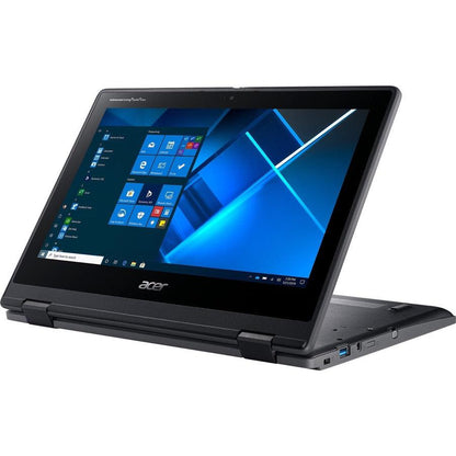 Acer Travelmate Spin B3 Tmb311R-31-C8Gz Hybrid (2-In-1) 29.5 Cm (11.6") Touchscreen Hd Intel® Celeron® N 4 Gb Ddr4-Sdram 64 Gb Flash Wi-Fi 5 (802.11Ac) Windows 10 Pro Black