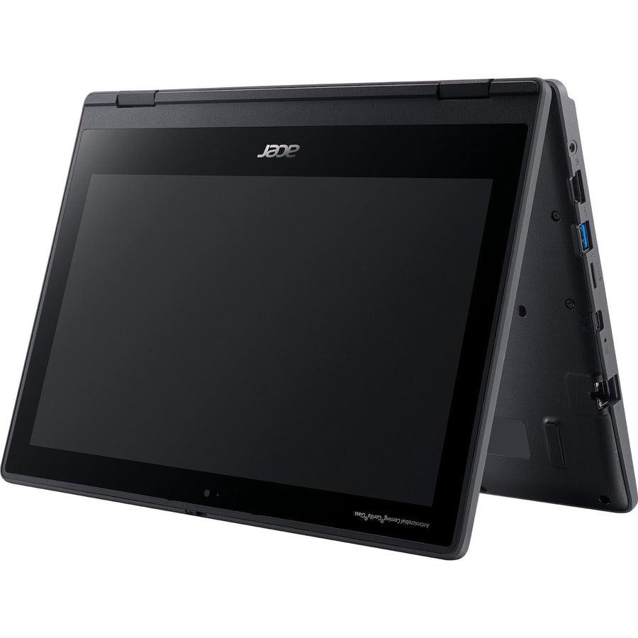 Acer Travelmate Spin B3 Tmb311R-31-C8Gz Hybrid (2-In-1) 29.5 Cm (11.6") Touchscreen Hd Intel® Celeron® N 4 Gb Ddr4-Sdram 64 Gb Flash Wi-Fi 5 (802.11Ac) Windows 10 Pro Black