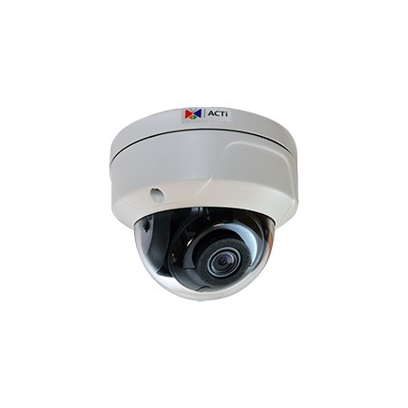 Acti A77 6Mp Outdoor Dome With D/N, Ir, Extreme Wdr, Slls, Fixed Lens Security Camera
