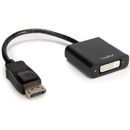 Active Dp To Dvi Adapt 4K 30Ghz,8In Dp Male Dvi Female Black