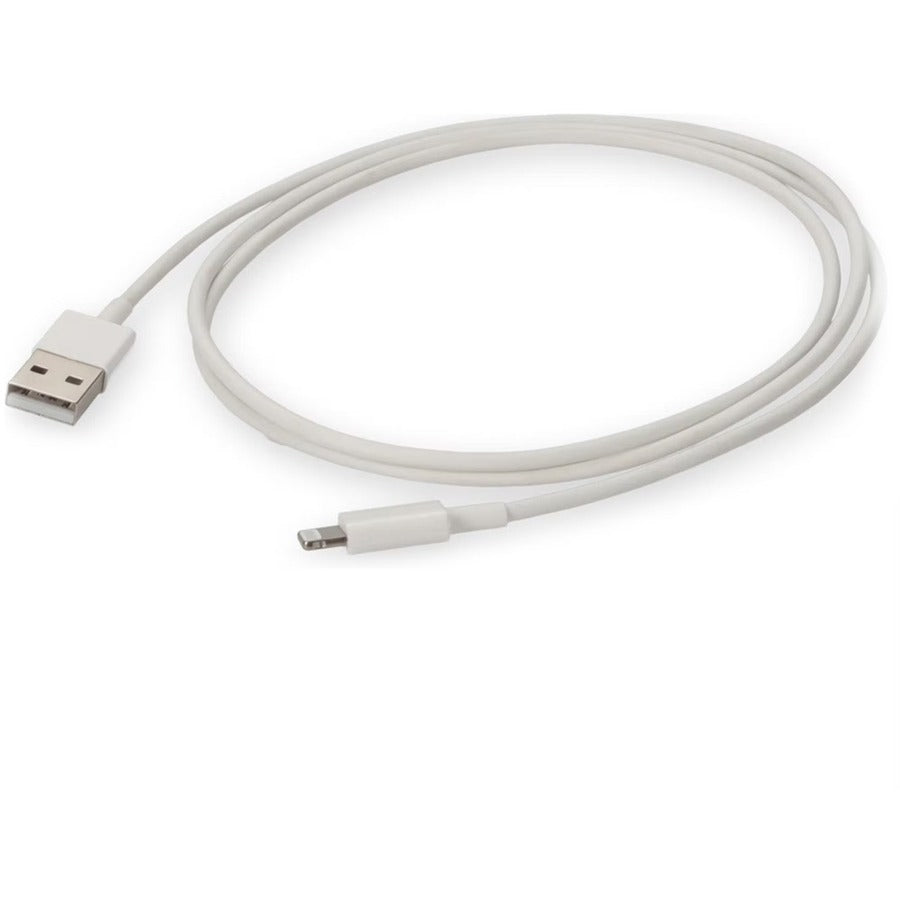 Addon 1M Usb 2.0 (A) Male To Lightning Male White Cable USB2LGTSL1MW