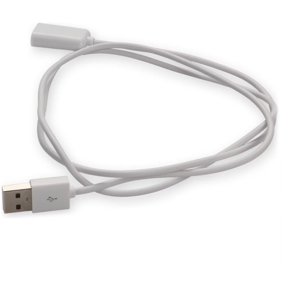 Addon 1M Usb 2.0 (A) Male To Usb 2.0 (B) Male White Cable