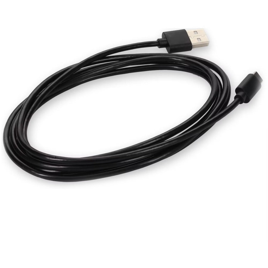 Addon 2M Usb 2.0 (A) Male To Usb 2.0 (C) Male Black Cable