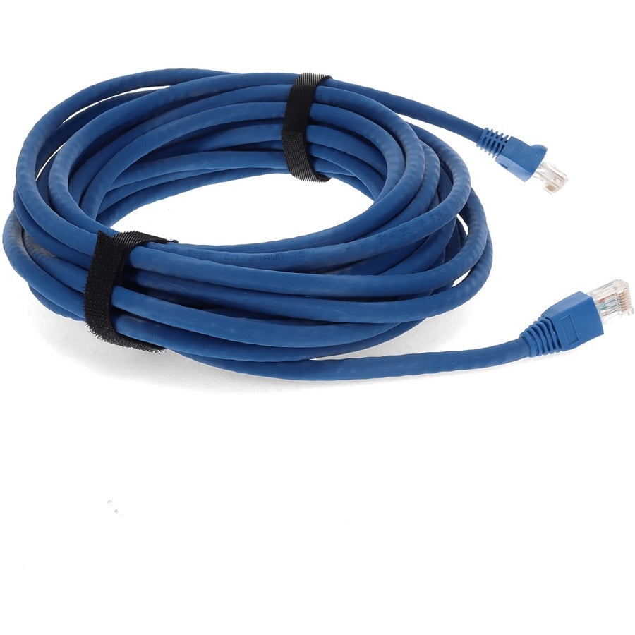 Addon 40Ft Rj-45 (Male) To Rj-45 (Male) Straight Blue Cat6A Utp Pvc Copper Patch Cable