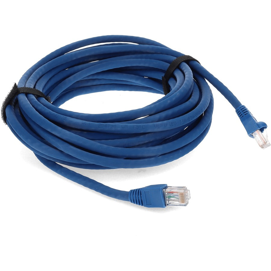 Addon 40Ft Rj-45 (Male) To Rj-45 (Male) Straight Blue Cat6A Utp Pvc Copper Patch Cable