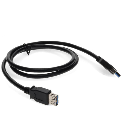 Addon Networks 2M Usb 2.0 (A) Male To Male Black Cable