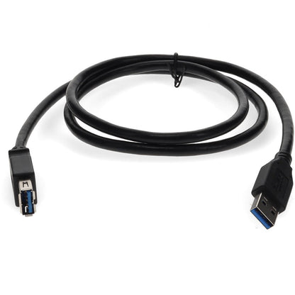 Addon Networks 2M Usb 2.0 (A) Male To Male Black Cable