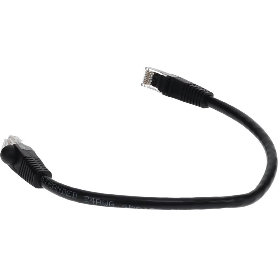 Addon Networks Add-1Fcat6-Bk Networking Cable Black 0.3 M U/Utp (Utp)