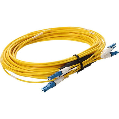 Addon Networks Add-2Cs-2Cs-10M9Smf Fibre Optic Cable 10 M 2Xcs (Male) Ofnr Os2 Yellow