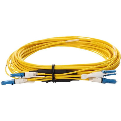 Addon Networks Add-2Cs-2Cs-10M9Smf Fibre Optic Cable 10 M 2Xcs (Male) Ofnr Os2 Yellow