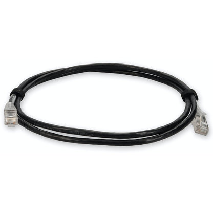 Addon Networks Add-3Fslcat6A-Bk Networking Cable Black 0.91 M Cat6A S/Utp (Stp)