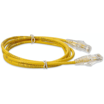 Addon Networks Add-5Fslcat6A-Yw Networking Cable Yellow 1.52 M Cat6A U/Utp (Utp)