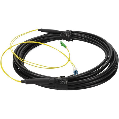 Addon Networks Add-Alc-Lc-15Ms9Smfo Fibre Optic Cable 15 M Ofnr Os2 Black, Yellow