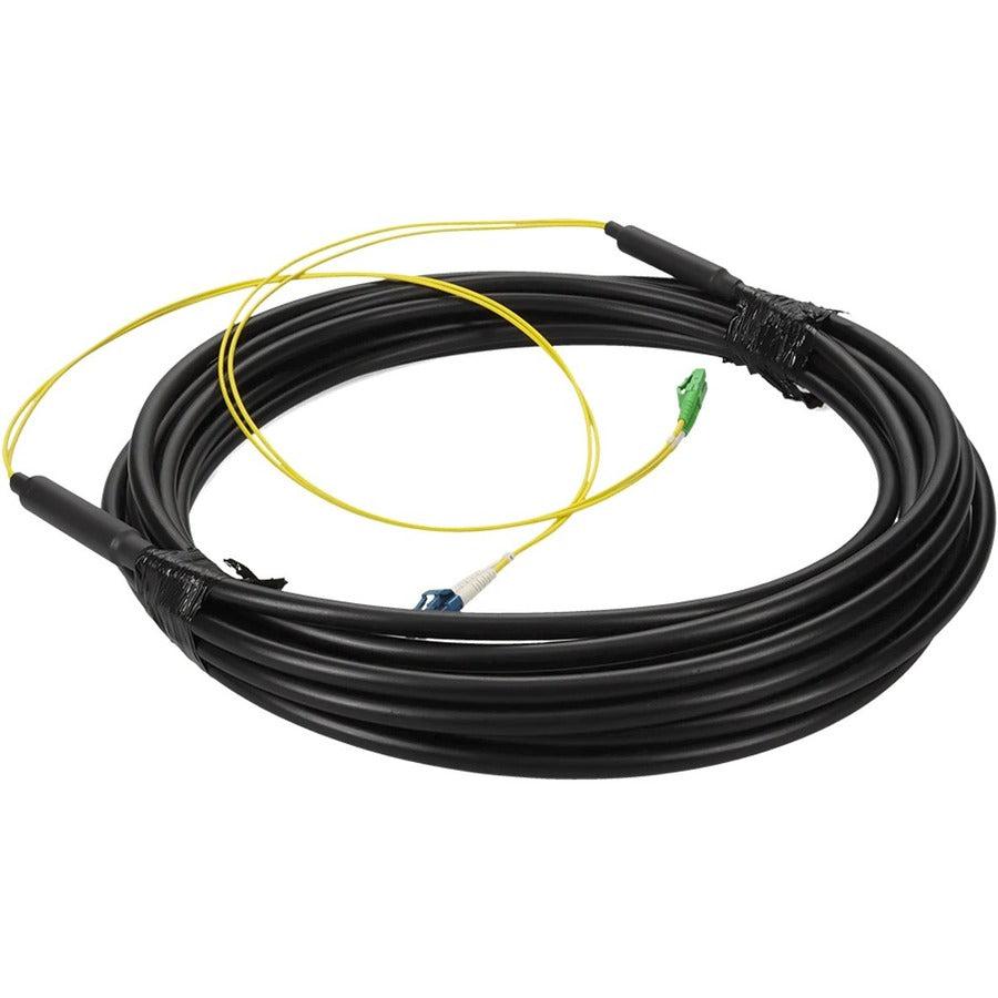 Addon Networks Add-Alc-Lc-15Ms9Smfo Fibre Optic Cable 15 M Ofnr Os2 Black, Yellow