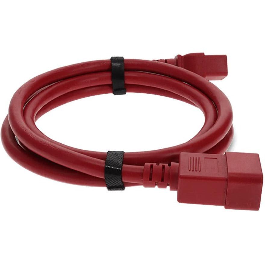 Addon Networks Add-C192C2012Awg6Ft-Rd Power Cable Red 1.83 M