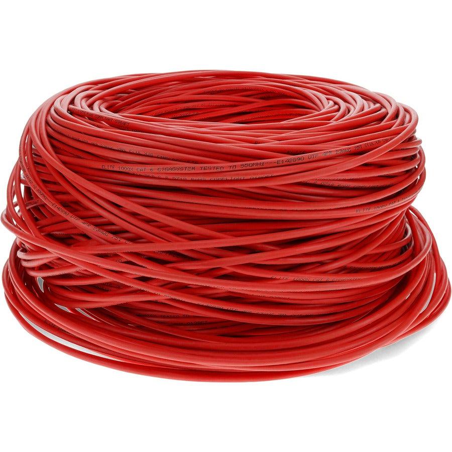 Addon Networks Add-Cat61Ks-Rd Networking Cable Red 304.8 M Cat6 S/Utp (Stp)