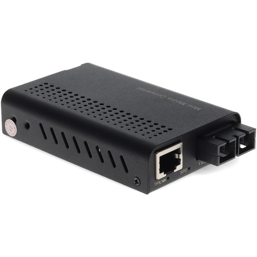 Addon Networks Add-Gmcmn-Lx-2Sc Network Media Converter 1000 Mbit/S 1310 Nm Single-Mode Black