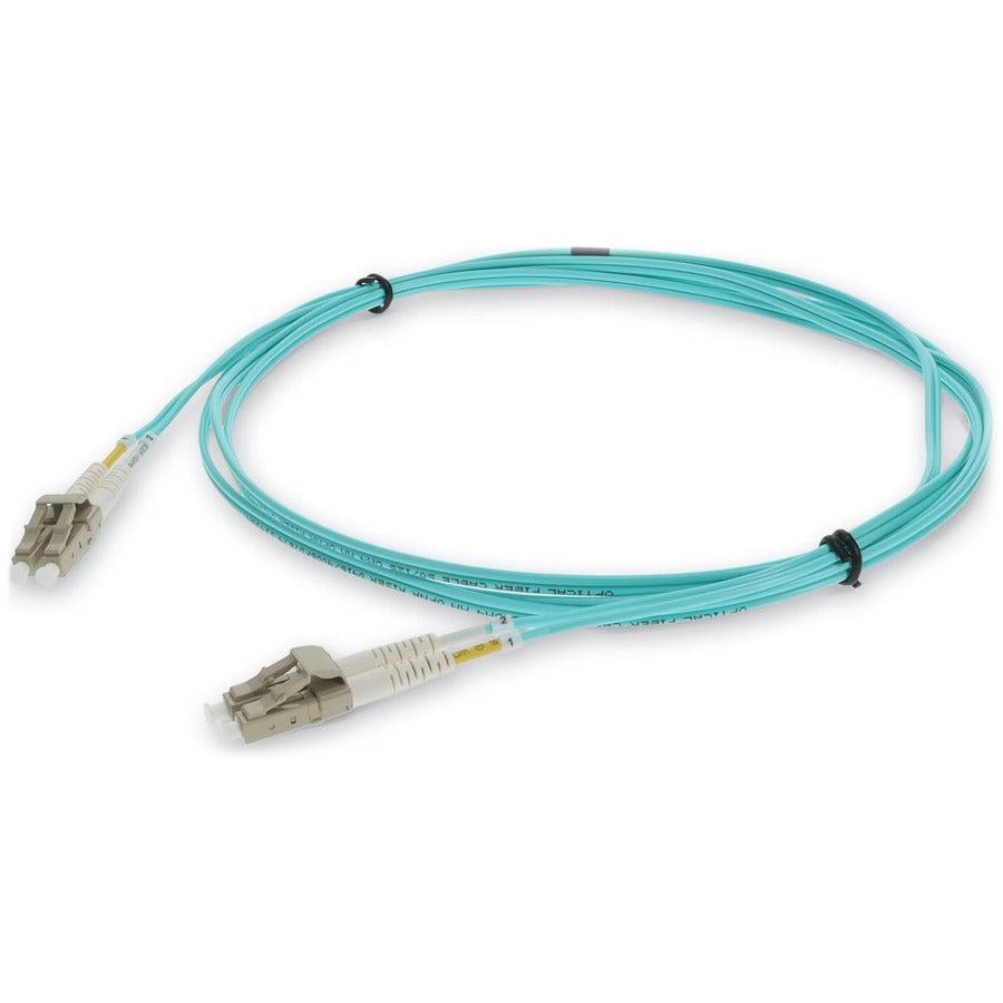 Addon Networks Add-Lc-Lc-1Mst5Om3 Fibre Optic Cable 1 M Cmr Om3 Aqua Colour