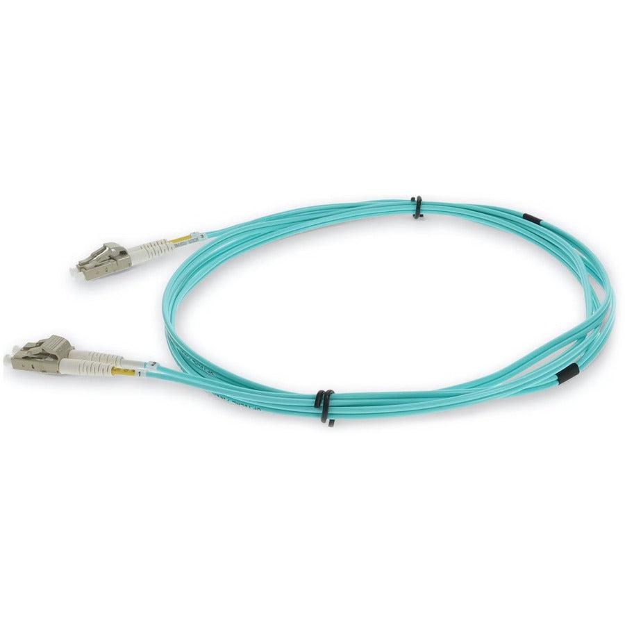 Addon Networks Add-Lc-Lc-1Mst5Om3 Fibre Optic Cable 1 M Cmr Om3 Aqua Colour