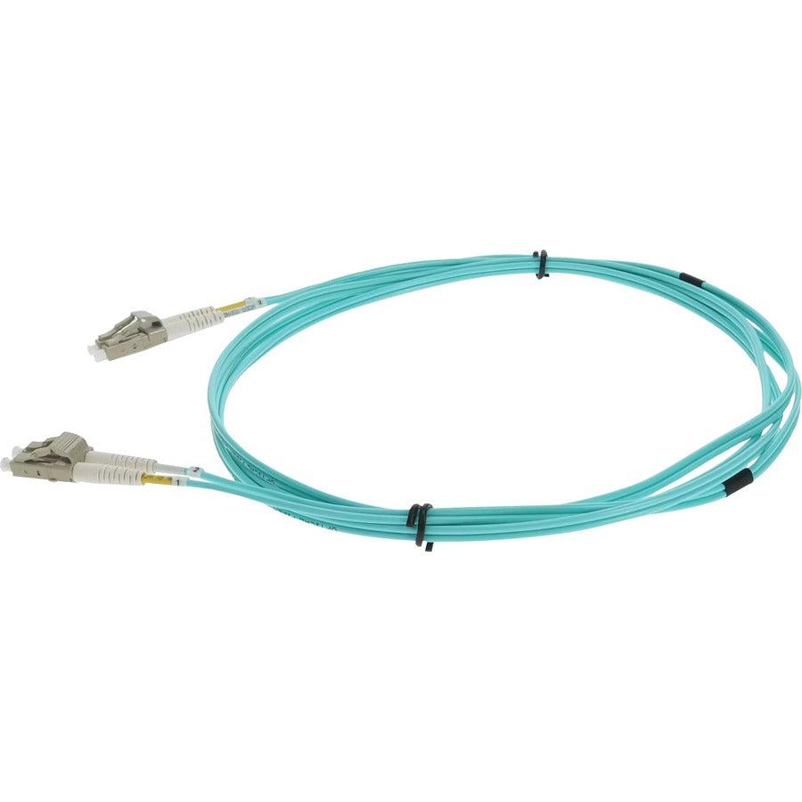 Addon Networks Add-Lc-Lc-3-5M5Om4 Fibre Optic Cable 3.5 M Lomm Om4 Aqua Colour