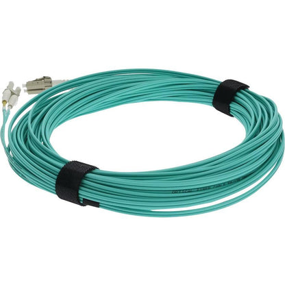 Addon Networks Add-Lc-Lc-37M5Om4 Fibre Optic Cable 37 M Aqua Colour