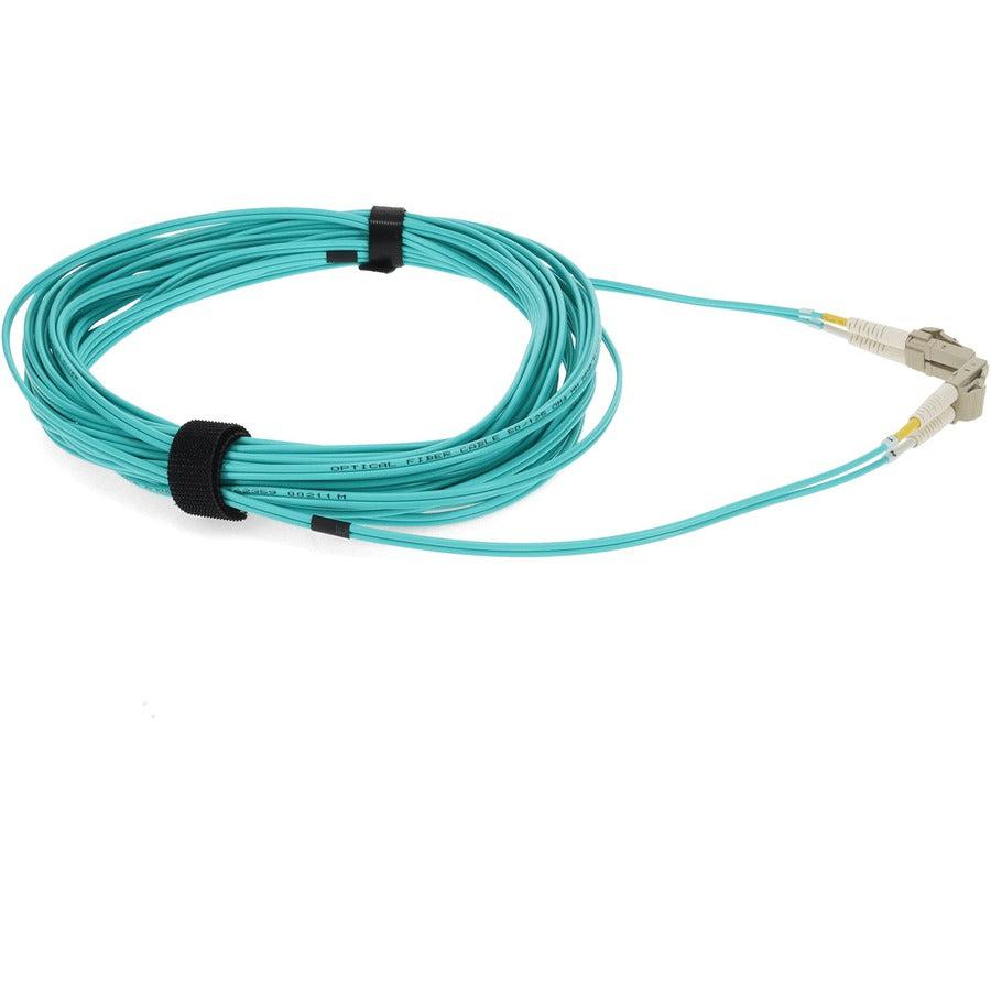 Addon Networks Add-Lc-Lc-3M5Om4P Fibre Optic Cable 3 M Om4 Aqua Colour