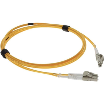 Addon Networks Add-Lc-Lc-5M5Om4-Yw-Taa Fibre Optic Cable 5 M Ofnr Om4 Yellow