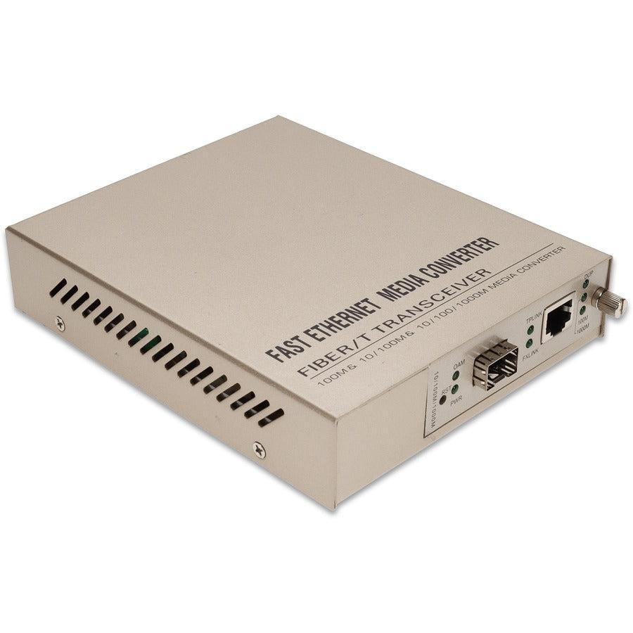 Addon Networks Add-Mgmc-Sfp Network Media Converter 1000 Mbit/S White