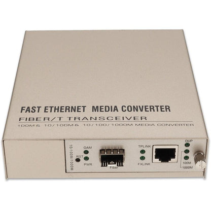 Addon Networks Add-Mgmc-Sfp Network Media Converter 1000 Mbit/S White