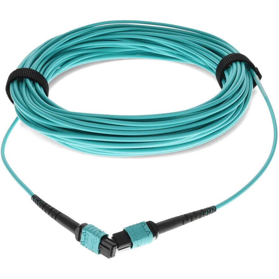 Addon Networks Add-Mpompo-15M5Om4P Fibre Optic Cable 15 M Mpo Om4 Aqua Colour