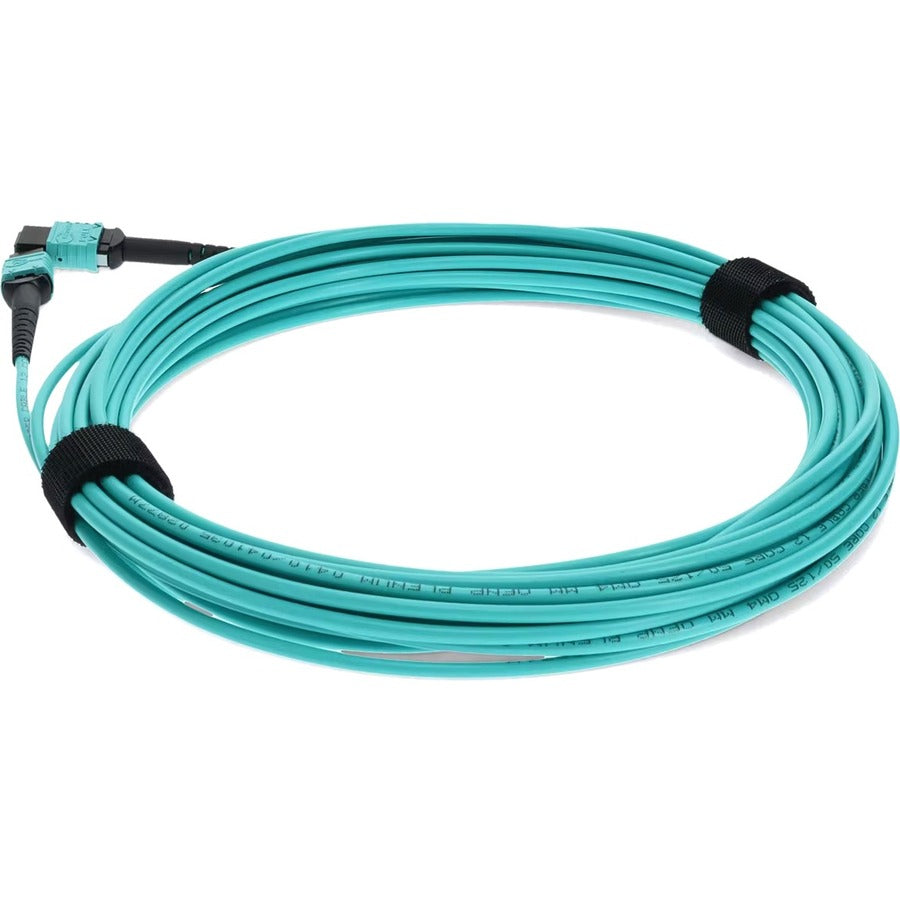 Addon Networks Add-Mpompo-8M5Om4P Fibre Optic Cable 8 M Mpo Lomm Om4 Aqua Colour