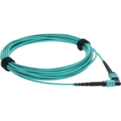 Addon Networks Add-Mpompo-9M5Om4P Fibre Optic Cable 9 M Mpo Lomm Om4 Aqua Colour