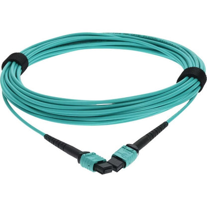 Addon Networks Add-Mpompo-9M5Om4P Fibre Optic Cable 9 M Mpo Lomm Om4 Aqua Colour