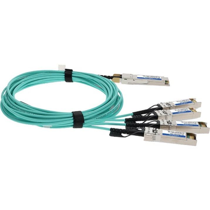 Addon Networks Add-Q28Ars28Ci-O10M Fibre Optic Cable 10 M Qsfp28 4X Sfp28