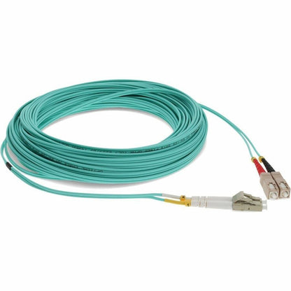 Addon Networks Add-Sc-Lc-23M5Om4 Fibre Optic Cable 23 M Ofnr Om4 Aqua Colour