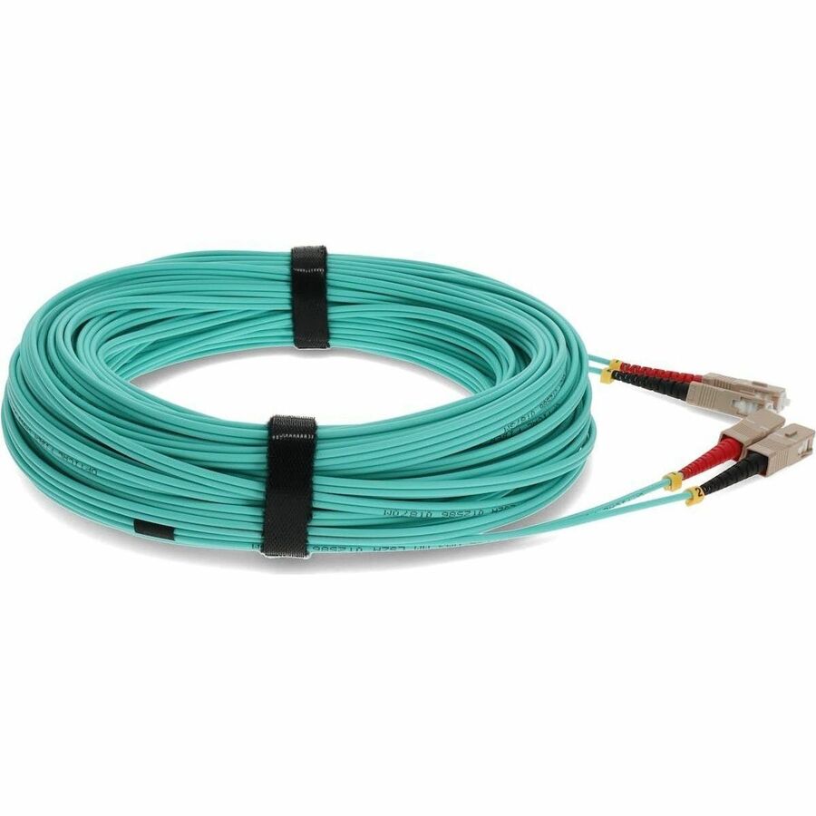 Addon Networks Add-Sc-Sc-18M5Om4 Fibre Optic Cable 18 M Ofnr Om4 Aqua Colour