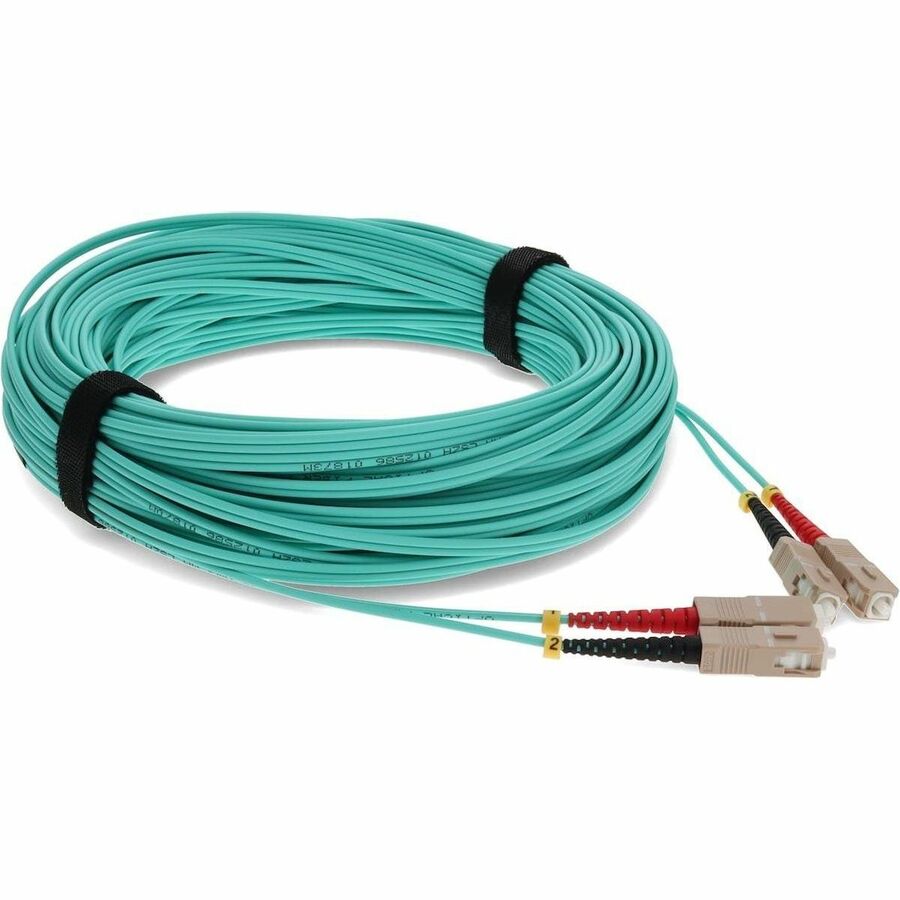 Addon Networks Add-Sc-Sc-18M5Om4 Fibre Optic Cable 18 M Ofnr Om4 Aqua Colour