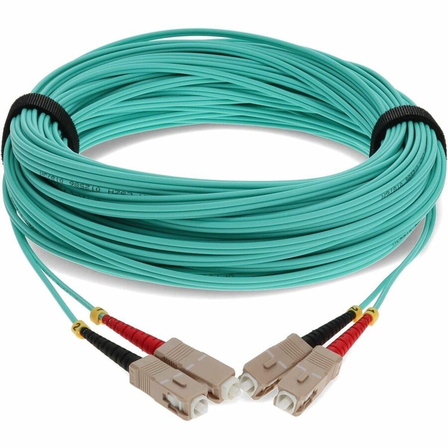 Addon Networks Add-Sc-Sc-18M5Om4 Fibre Optic Cable 18 M Ofnr Om4 Aqua Colour