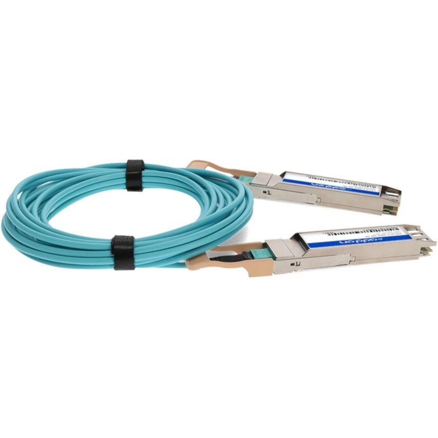 Addon Networks Aoc-O-O-400G-5M-Ao Fibre Optic Cable Om3 Aqua Colour