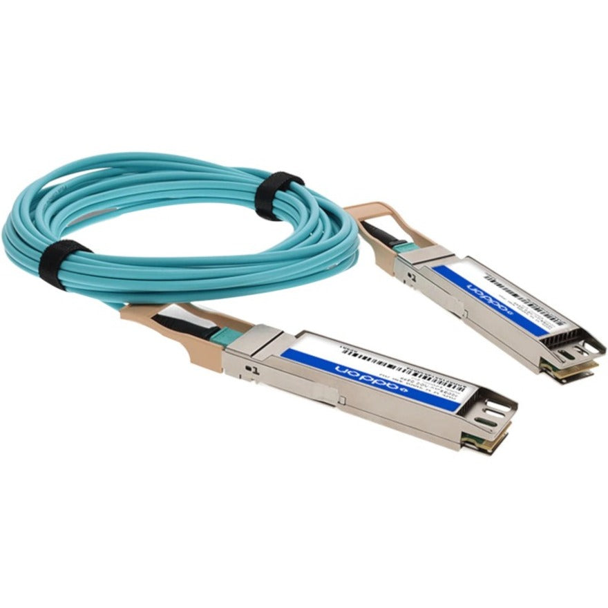 Addon Networks Aoc-O-O-400G-5M-Ao Fibre Optic Cable Om3 Aqua Colour