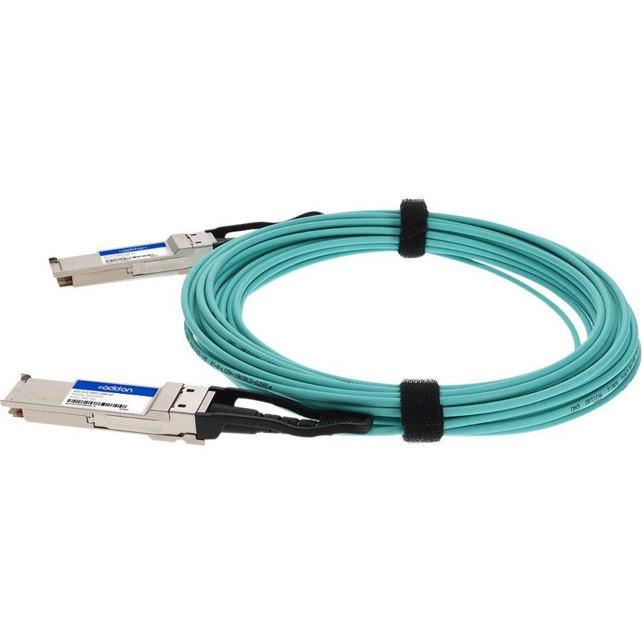Addon Networks Aoc-Q-Q-200G-3M-Ao Infiniband Cable Qsfp56 Aqua Colour