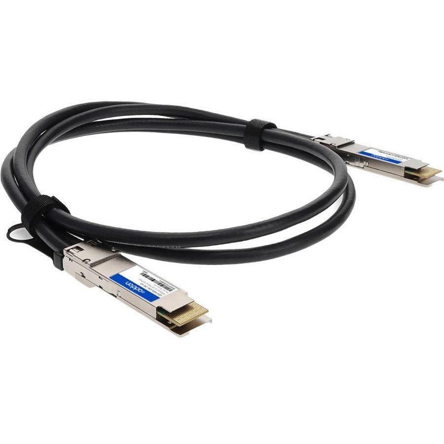 Addon Networks Cab-D-D-200G-2-5M-Ao Infiniband Cable 2.5 M Qsfp-Dd Black, Silver