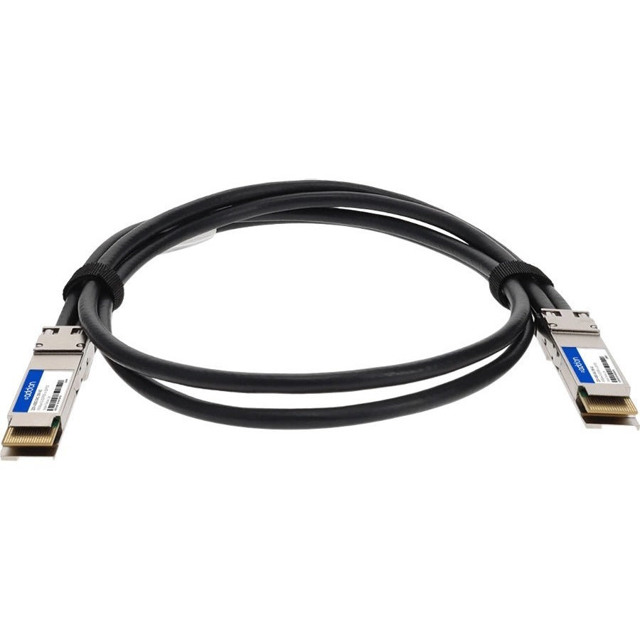 Addon Networks Cab-D-D-200G-2-5M-Ao Infiniband Cable 2.5 M Qsfp-Dd Black, Silver