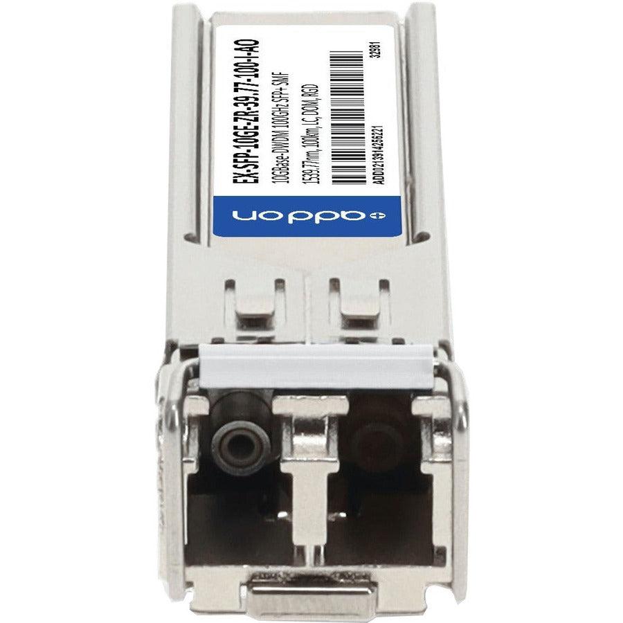 Addon Networks Ex-Sfp-10Ge-Zr-39.77-100-I-Ao Network Transceiver Module Fiber Optic 10000 Mbit/S Sfp+ 1539.77 Nm