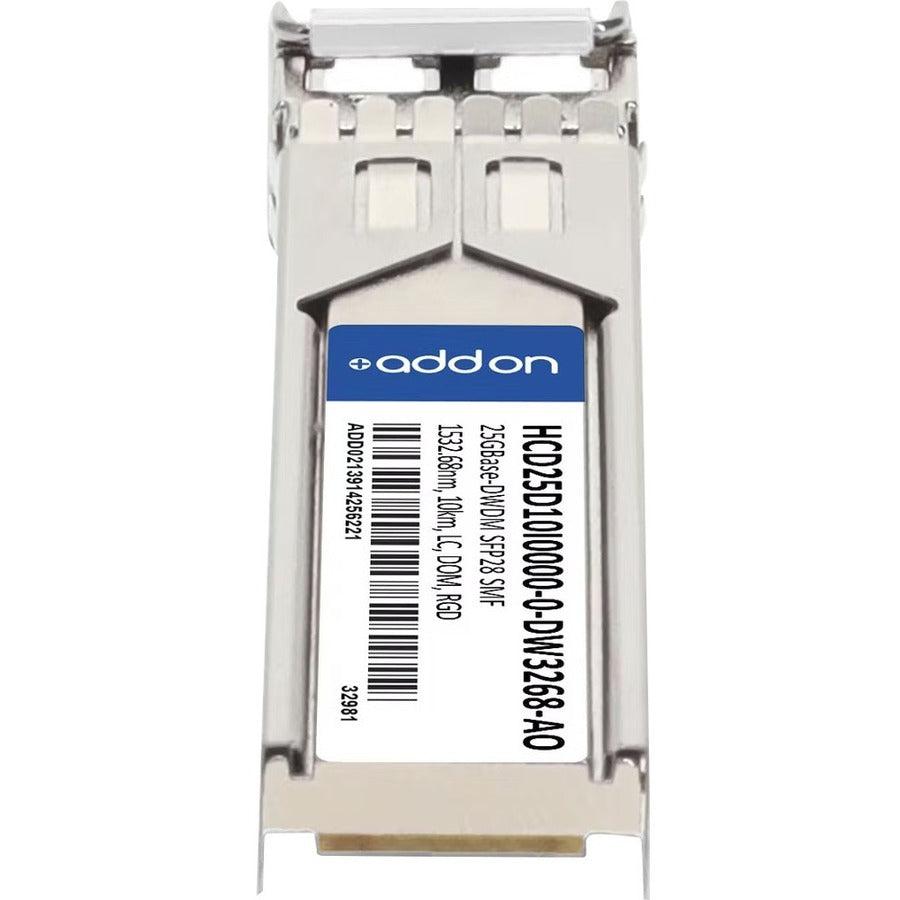 Addon Networks Hcd25D10I0000-0-Dw3268-Ao Network Transceiver Module Fiber Optic Sfp28 1532.68 Nm