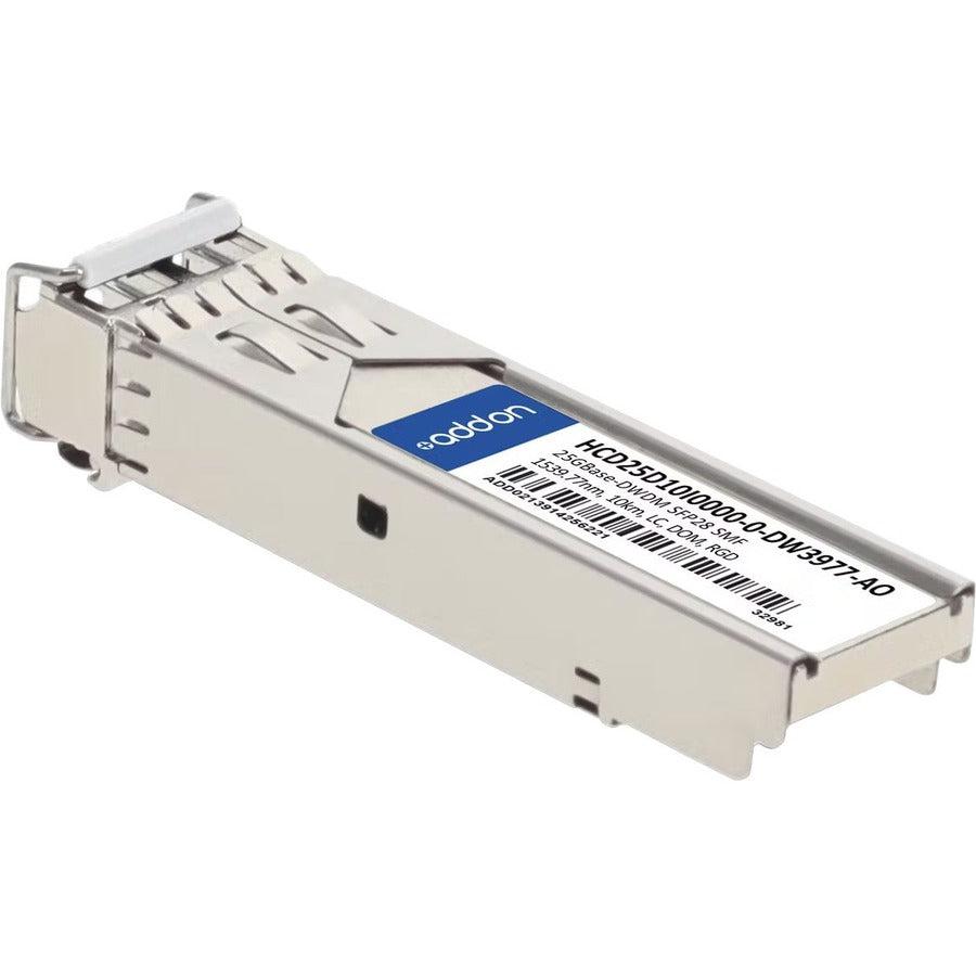 Addon Networks Hcd25D10I0000-0-Dw3977-Ao Network Transceiver Module Fiber Optic Sfp28 1539.77 Nm